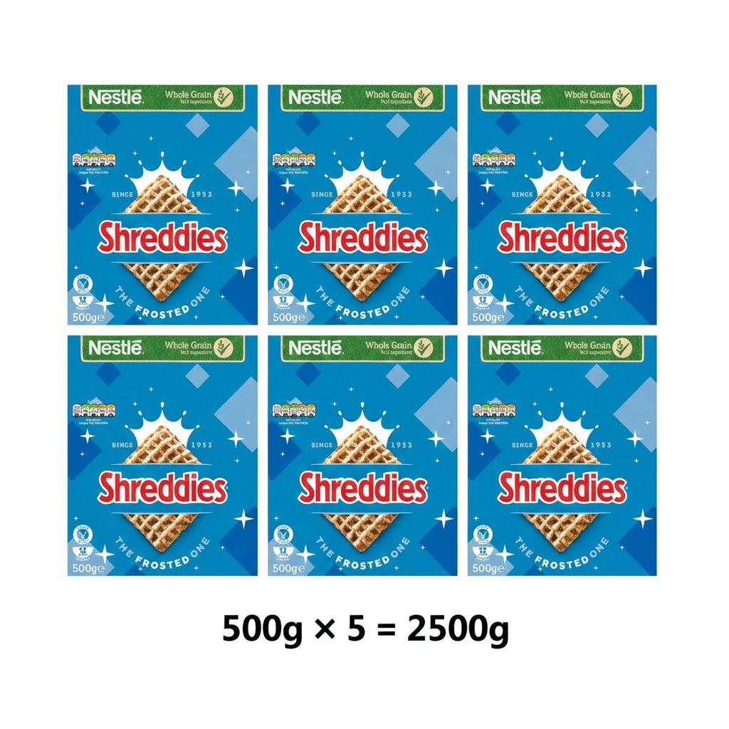 Nestlé Shredded Wheat & Shreddies Breakfast Cereals - Assorted Varieties (Bulk Pack)