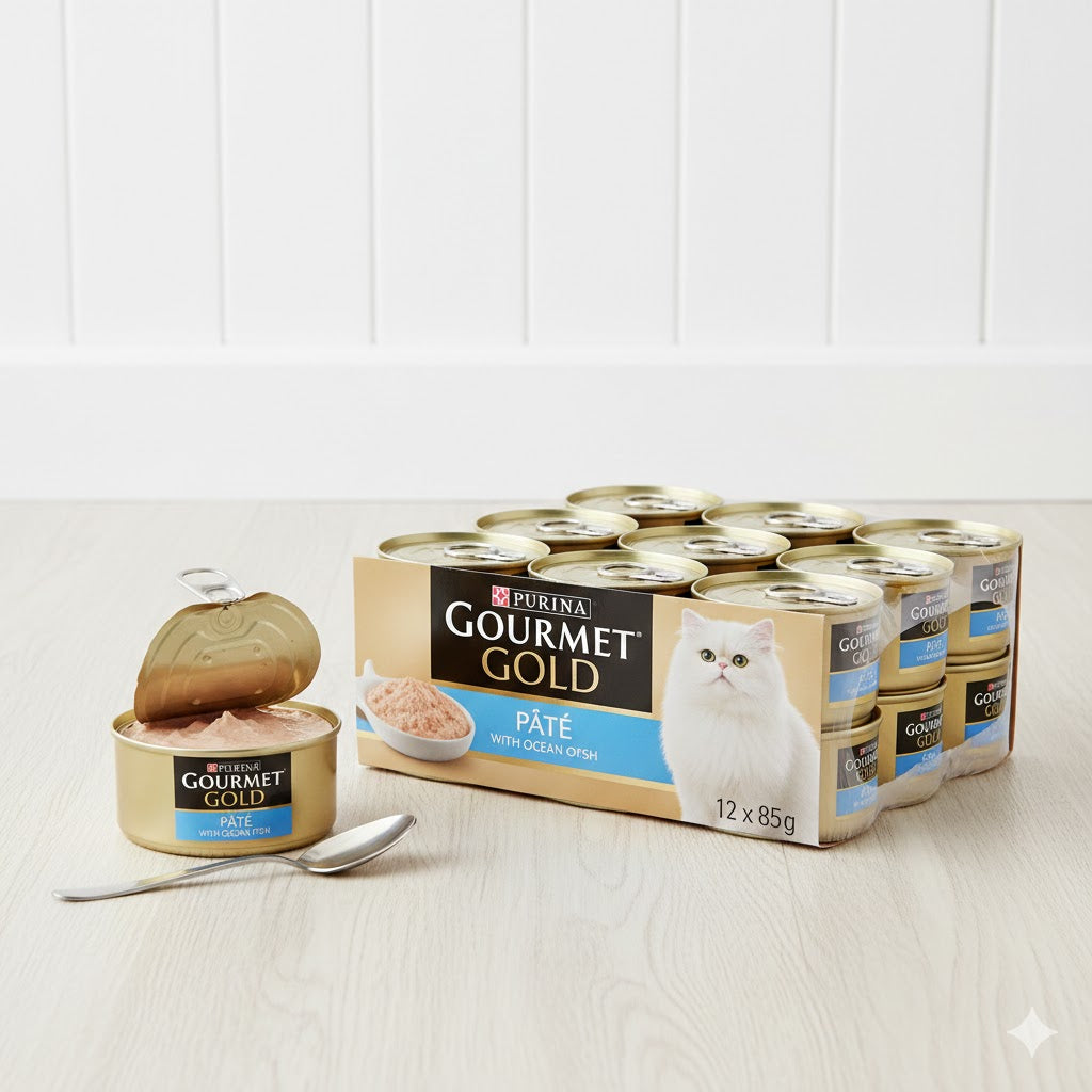 GOURMET Gold Wet Cat Food – Premium Multipack Selection (12 x 85g)