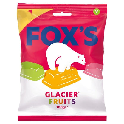 Fox's Glacier Fruits & Glacier Mints 100g x 12 | Vegan Variety Pack