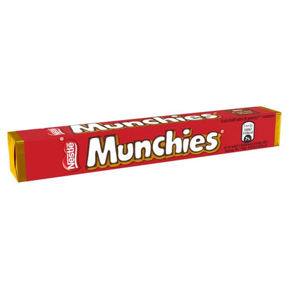 36x Nestle Munchies Milk Chocolate & Caramel Tube 52g Bulk Box Sharing Sweets