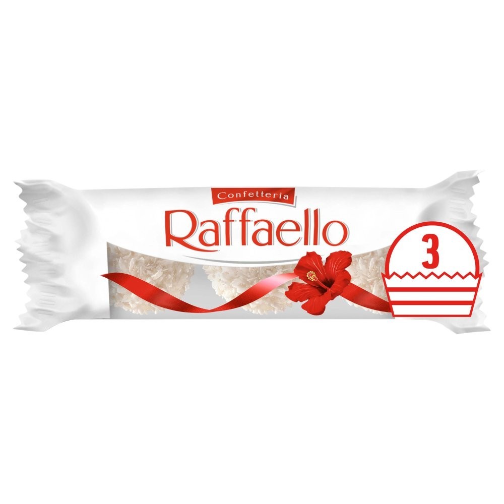 30g x 16 Raffaello Coconut & Almond Treat Packs T3 Display Box Multipack