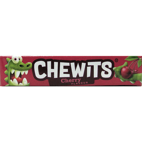 Chewits Cherry Flavour Chews 30g x 40 | Fruity Chewy Sweets