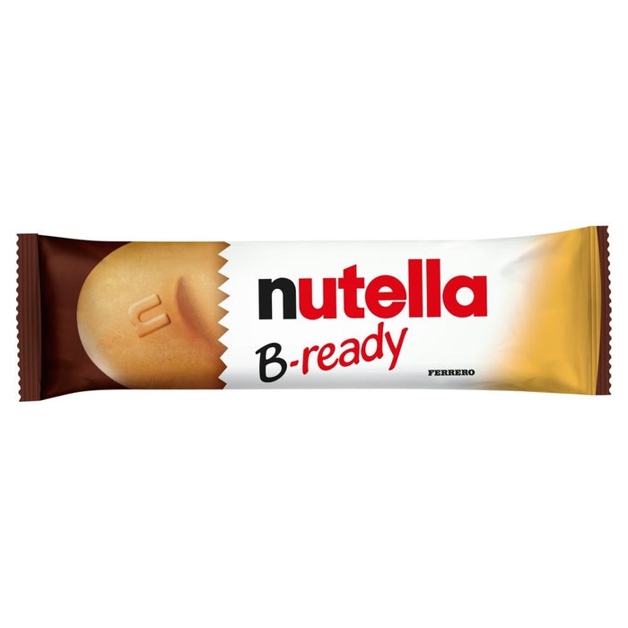 22g x 36 Nutella B-Ready Hazelnut Chocolate Spread Filled Cereal Bar Snack Bulk