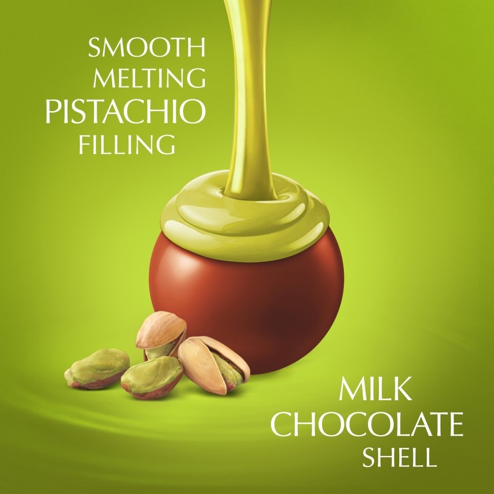 Lindt Lindor Pistachio Milk Chocolate Truffles 200g | 1 or 8 Boxes