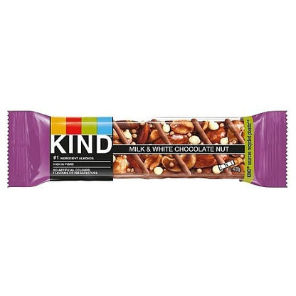KIND Nut Bars 12 x 40g Multipack Dark Chocolate, Caramel, Cashew & Milk Chocolat