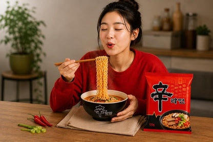 Nongshim Shin Ramyun Spicy Korean Noodles | 68g Cup & 120g Packs