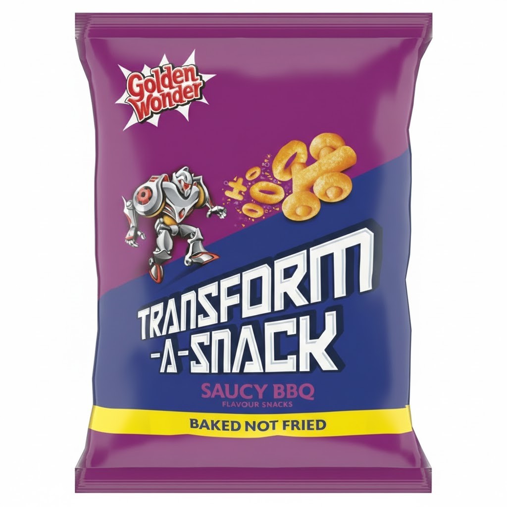 Golden Wonder Transform-A-Snack Crisps 27g x 30 | 4 Flavours | Bulk Box