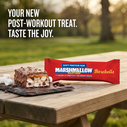 Barebells Soft Protein Bar Multipack 12x 55g Caramel Choco Banana Marshmallow