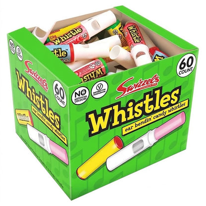 Swizzels Candy Whistles Fruit Flavour Novelty Sweets 6g x 60