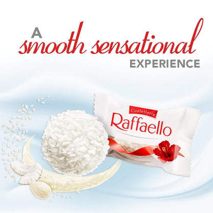 30g x 16 Raffaello Coconut & Almond Treat Packs T3 Display Box Multipack