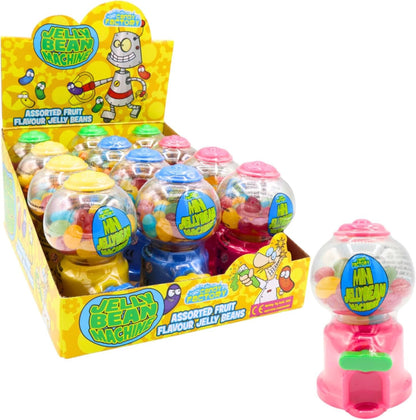 Mini Jelly Bean Dispenser Machine 50g x 12 | Crazy Candy Factory