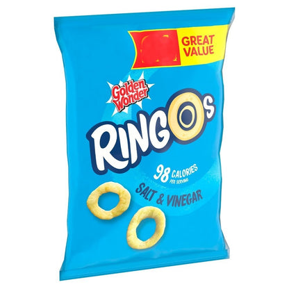 Golden Wonder Crisps & Snacks 40g–63g | Ringos, Saucers, Toms & Oinks