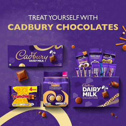 Cadbury Dairy Milk Caramel Chocolate Bar 120g x 16 Bulk Multi-Pack