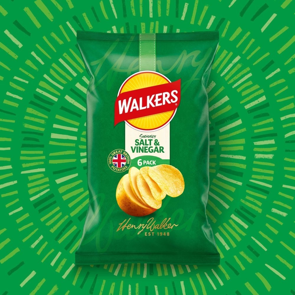 Walkers Classic Variety Crisps 6 x 25g | 3 Favourite Flavours