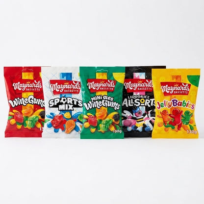 Maynards Bassetts Sweets 110g | Wine Gums, Sports Mix, Jelly Babies & More