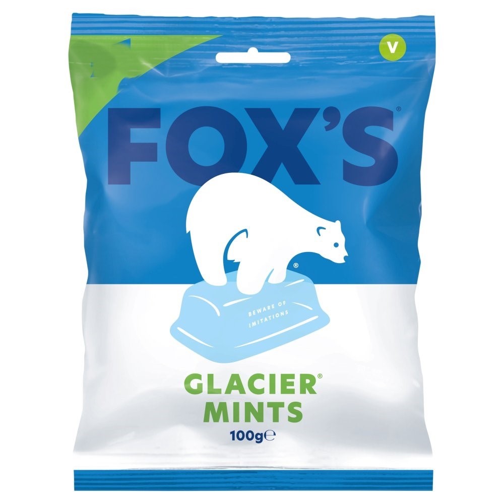 Fox's Glacier Fruits & Glacier Mints 100g x 12 | Vegan Variety Pack