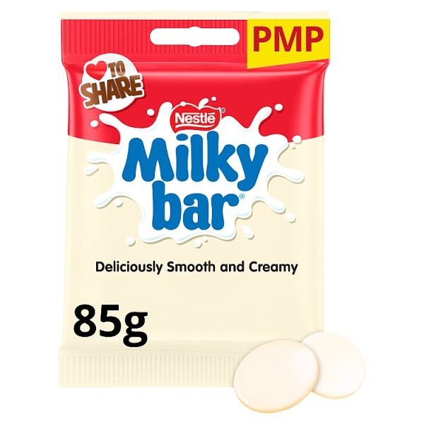 Milkybar White Chocolate Buttons Multipack Bulk Buy Giant Buttons or Small Bags