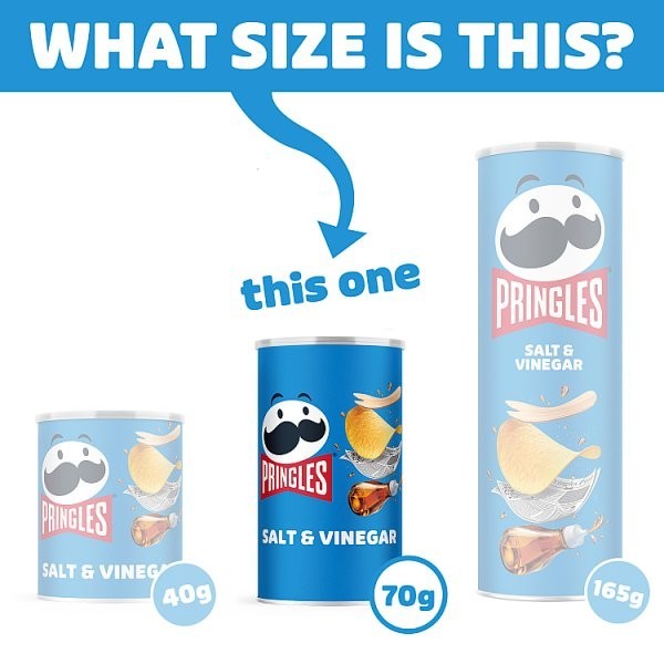 Pringles Snacking Crisps 70g x 12 | 5 Flavours | Bulk Variety Case