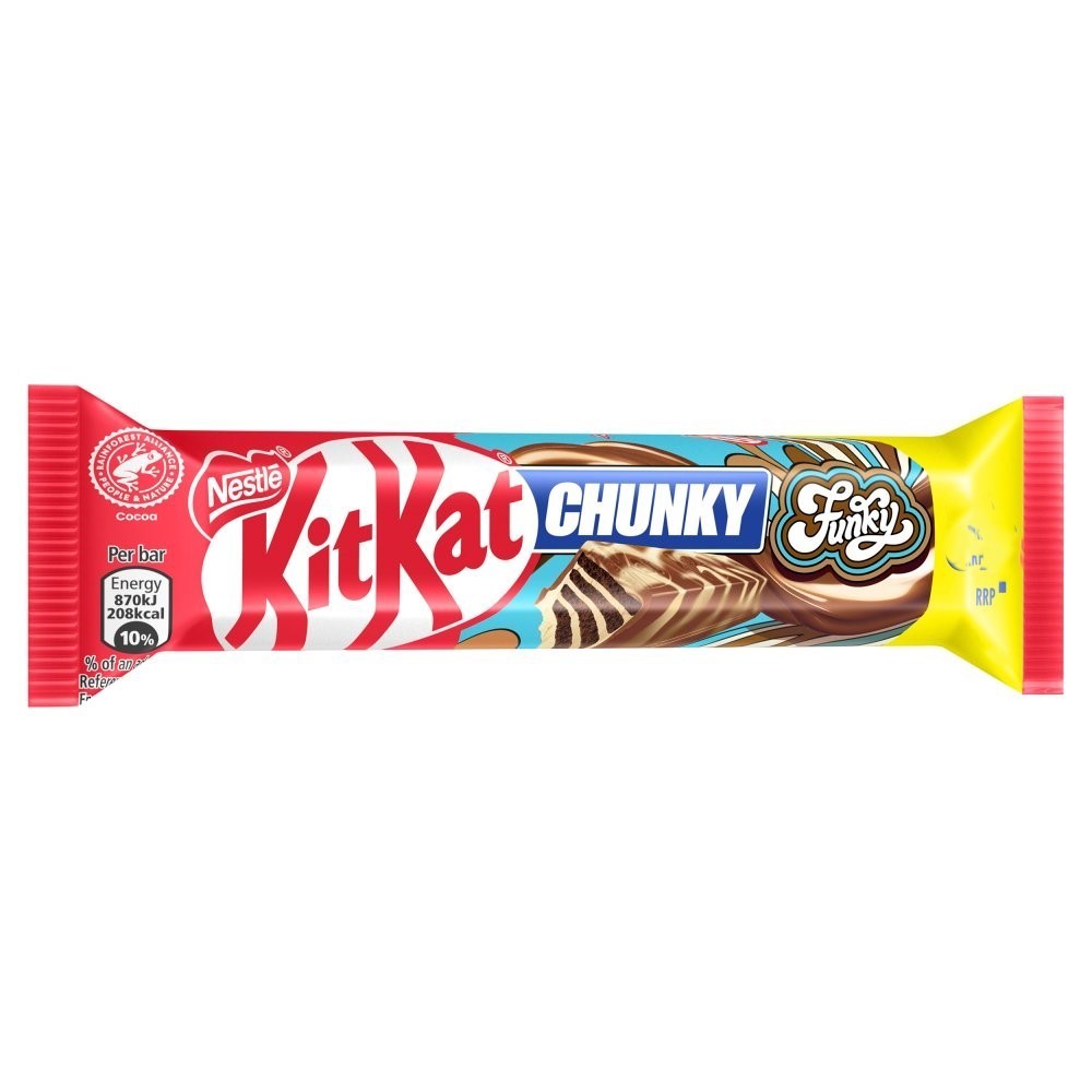 40g x 24 Nestle KitKat Chunky Funky Chocolate Bar Bulk Box