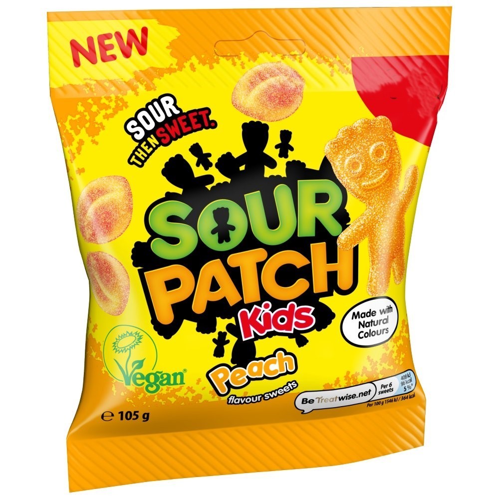 Sour Patch Kids Candy 105g x 10 | Original, Blue Raspberry, Strawberry & More