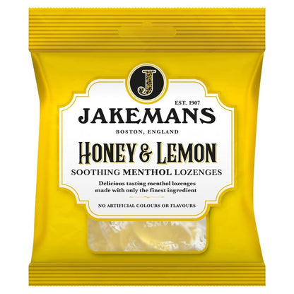 Jakemans Menthol Lozenges 73g x 12 | Throat & Chest, Honey Lemon & More