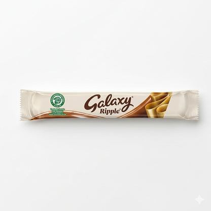 30g x 36 Galaxy Ripple Milk Chocolate Bar Bulk Box Rippled Centre Snack Pack