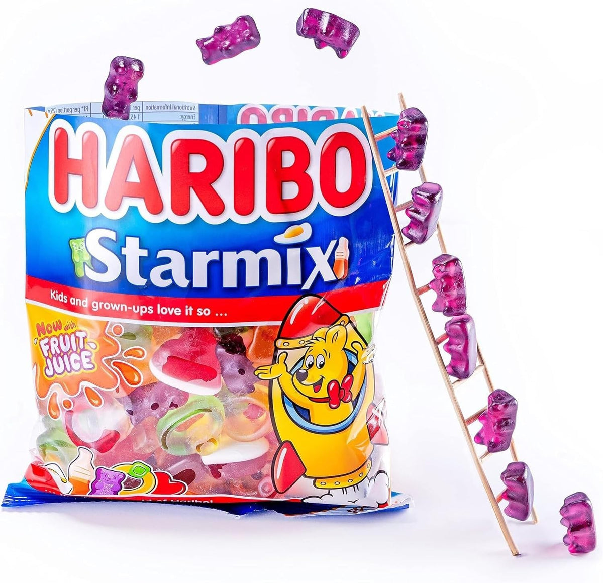 HARIBO Sweets 160g Sharing Bag Fruit Cola Jelly Fizzy Liquorice Gummy Candy UK