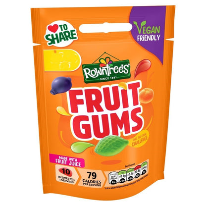 10 x Box Rowntree's Fruit Pastilles Random Pick & Mix Gums Sharing Bags Bulk Buy
