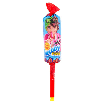 Chupa Chups Melody Pops Strawberry Lollipops 17g x 48 | Candy Toy