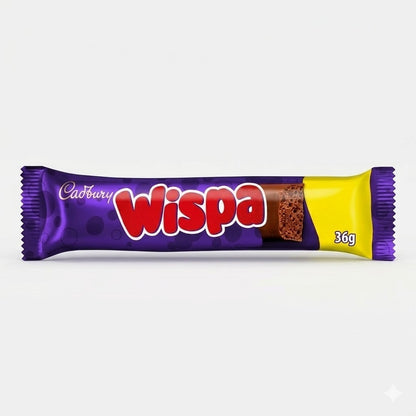 Cadbury Wispa & Wispa Gold Chocolate Bars Bulk Box - 36g or 48g x 48 UK