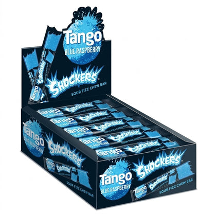 Tango Shocker Chewy Sweets 72 Pack | Cherry, Blue Raspberry & Orange