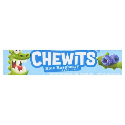 Chewits Chewy Sweets 30g x 40 | Blue Raspberry, Strawberry, Cola & Fruit Salad
