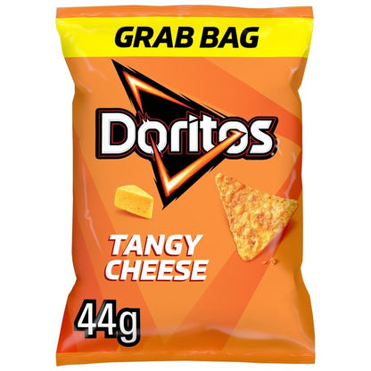 Doritos Crisps Grab Bags 44g x 32 | Tangy Cheese or Chilli Heatwave
