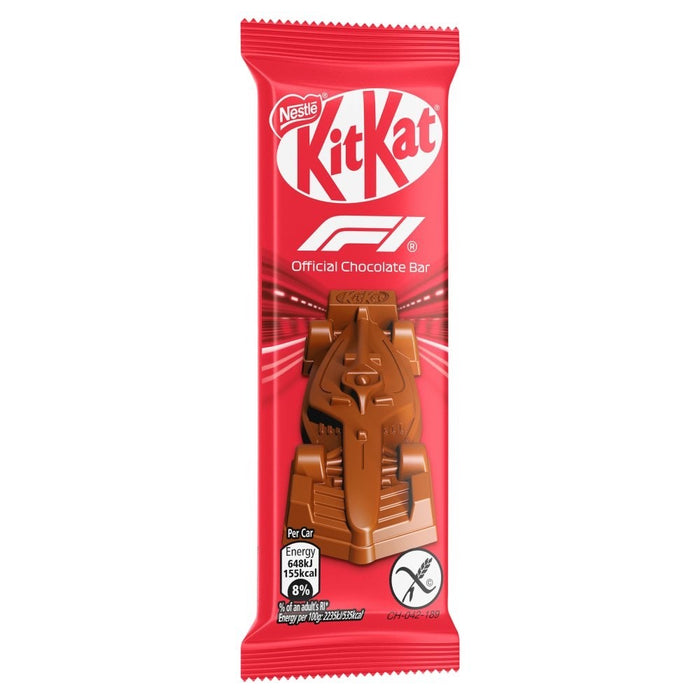 KitKat F1 Official Chocolate Bar Figure 29g x 30 Bulk Box Milk Chocolate Snack