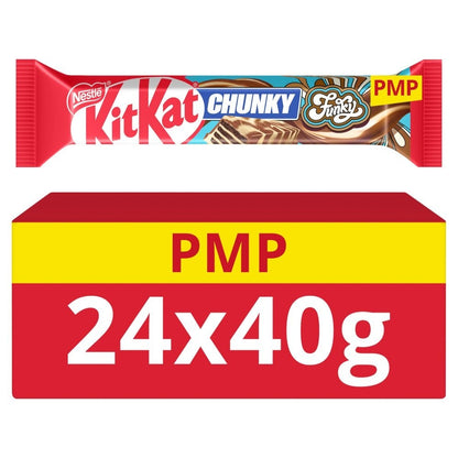 40g x 24 Nestle KitKat Chunky Funky Chocolate Bar Bulk Box