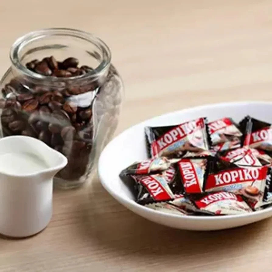 Kopiko Coffee & Cappuccino Candy 100g x 12 | Real Coffee Extract Sweets