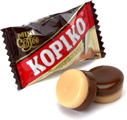 Kopiko Coffee & Cappuccino Candy 100g x 12 | Real Coffee Extract Sweets