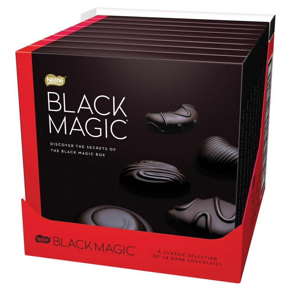 Black Magic Dark Chocolate Box 174g Single & Multipack Bulk Box