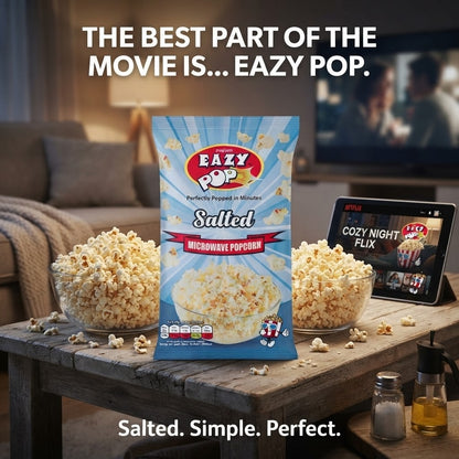 Eazy Pop Magicorn Microwave Popcorn 85g | Sweet, Salted & Butter Flavours