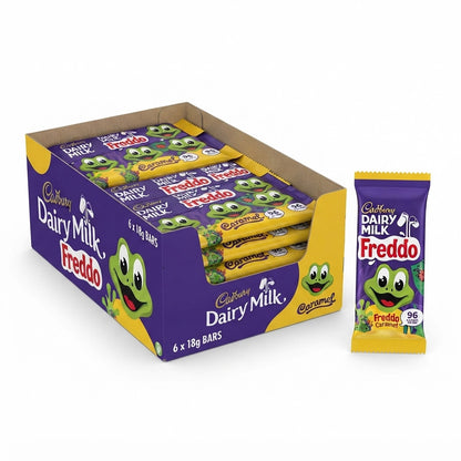 Cadbury Dairy Milk Freddo & Caramel Chocolate Bars Bulk Box 18g/20g x 60
