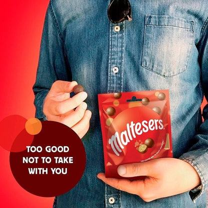 Maltesers Milk Chocolate Treat Bags Bulk Box - 37g, 68g, 93g Multi Pack Options