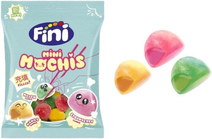 Fini Mini Mochis 90g x 12 | Melon, Strawberry, Mango, Raspberry & Cherry