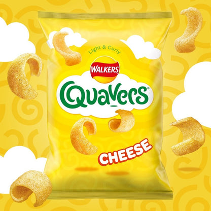 Walkers Quavers Cheese Crisps 34g x 30 | Grab Bags Bulk Box