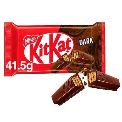 Nestle KitKat 4 Finger Dark Chocolate Bar 41.5g x 24 Bulk Box