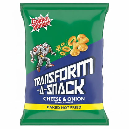 Golden Wonder Transform-A-Snack Crisps 27g x 30 | 4 Flavours | Bulk Box