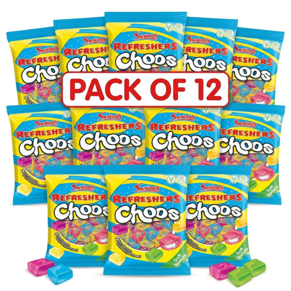 Swizzels Sweet Variety Pack 36 Bags | Scrumptious, Refreshers Choos & Curious Chews