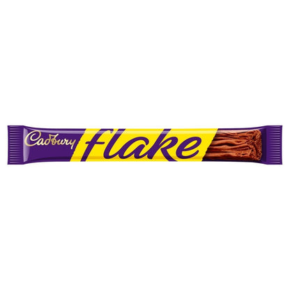 Cadbury Flake Milk Chocolate Bar Bulk Options - 32g x 48 Box or 4 Pack Multipack