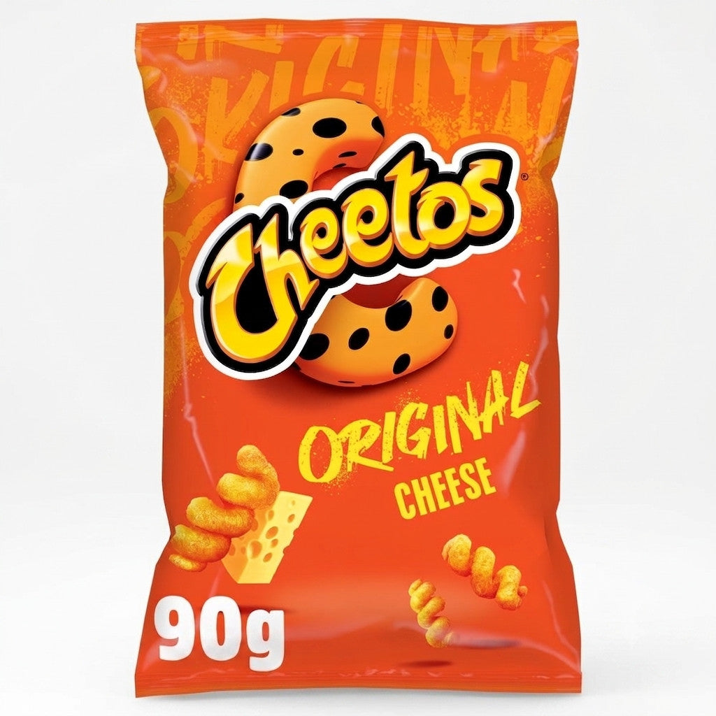 Cheetos Corn Puffs 85g / 90g x 12 | Original Cheese or Twisted Sweet & Spicy