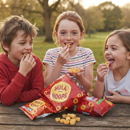 Hula Hoops Variety Crisps 24g x 30 | 3 Classic Flavours | Multipack
