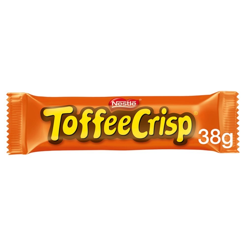 Nestle Toffee Crisp Chocolate Bar Bulk Box 38g 24x Or 4 Pack Multipack 124g x 14